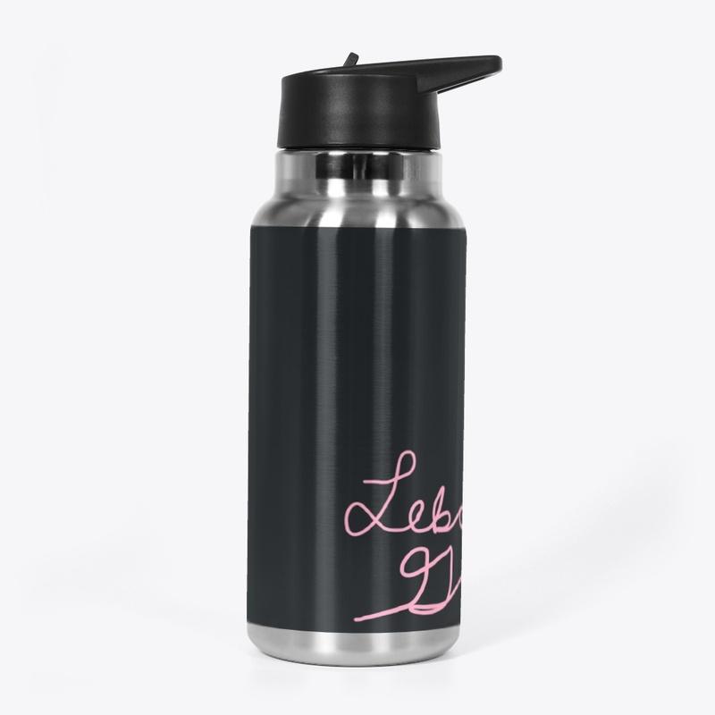 Lekooliatris Games Logo Water Bottle