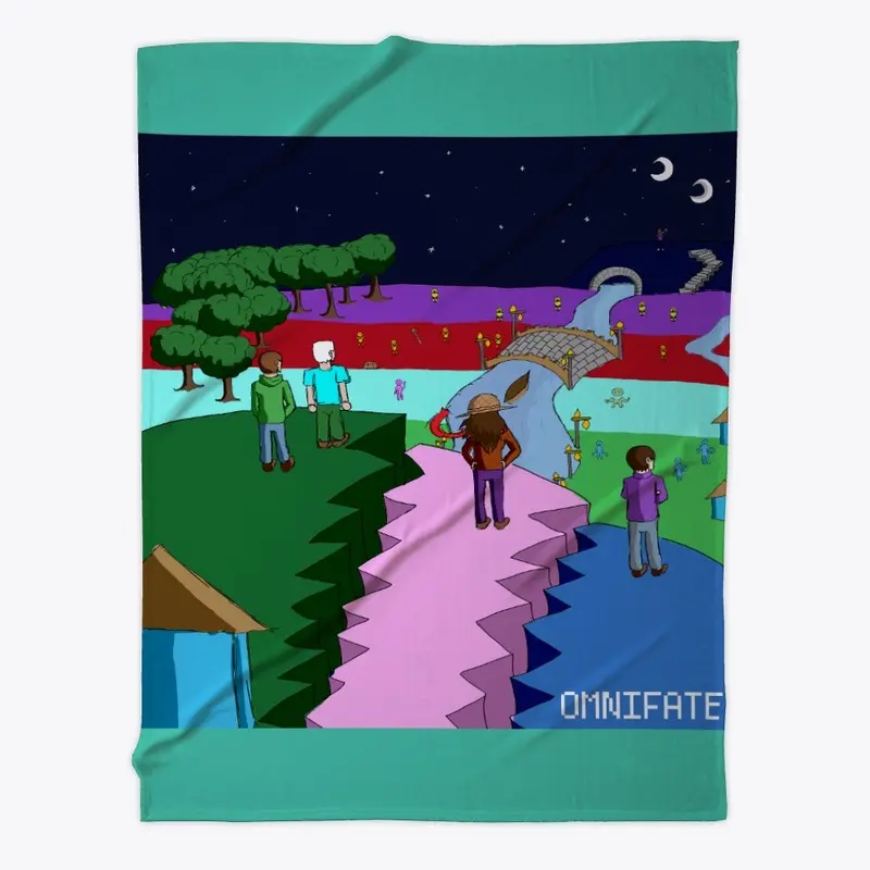 OMNIFATE box art blanket